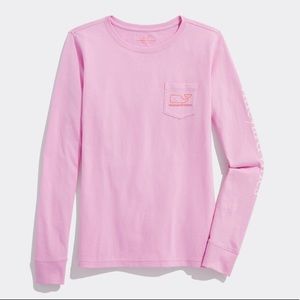 NWT! Vineyard Vines pink long sleeve tee